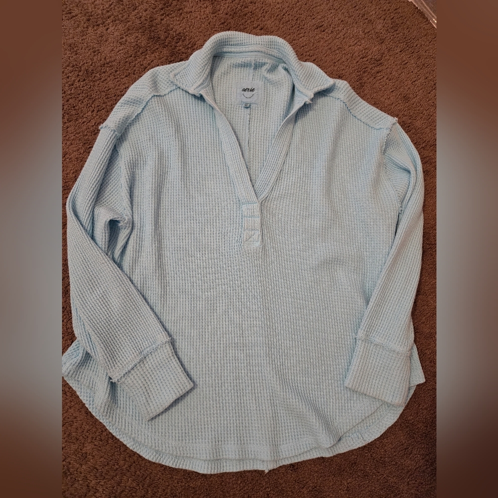 Bright Blue Aerie Top